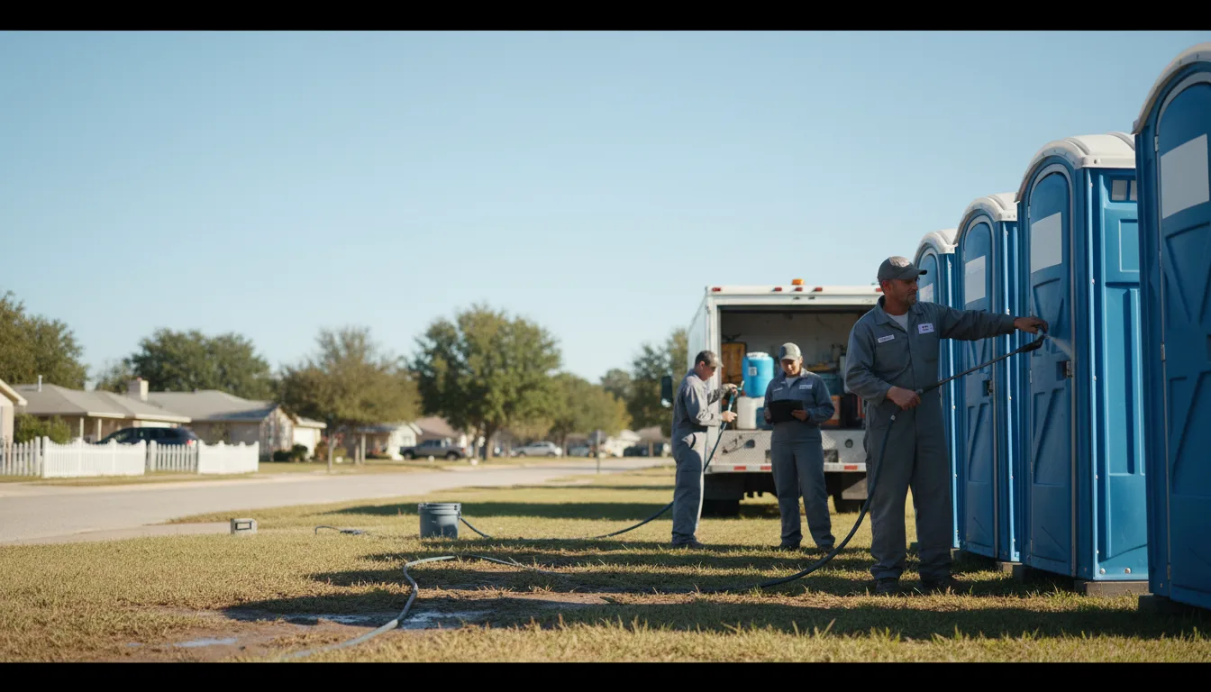 Long-Term Portable Toilet Rental in Dodson, TX near me